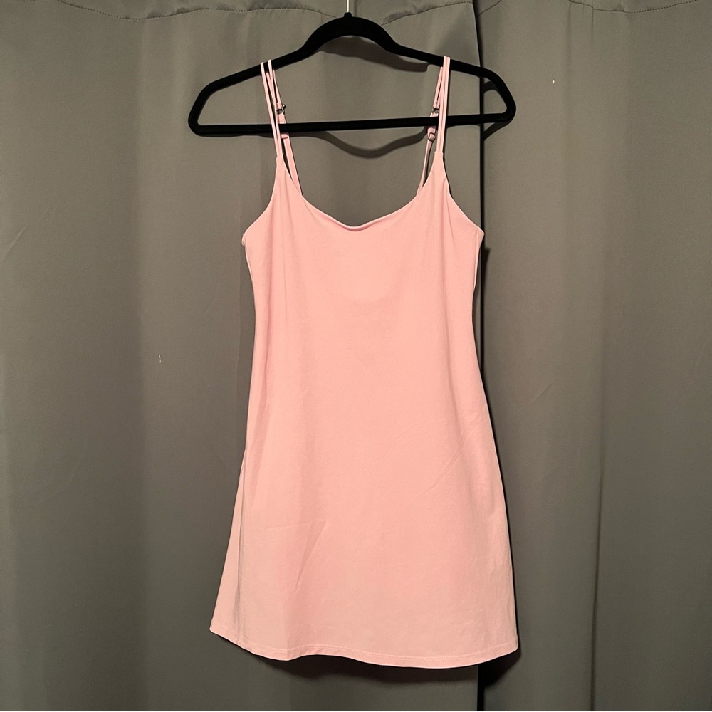 abercrombie traveler mini dress XS pink